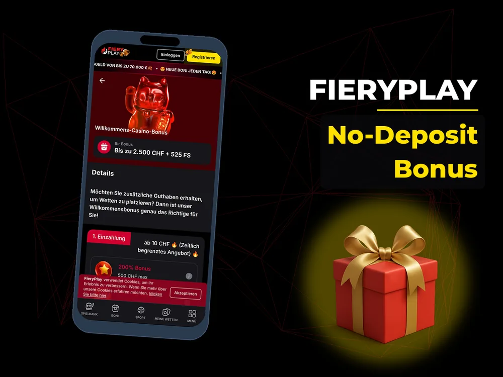 Fieryplay - No-Deposit Bonus