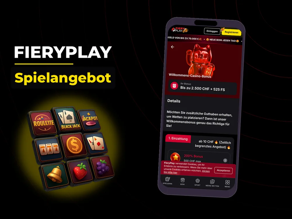 Fieryplay - Spielangebot