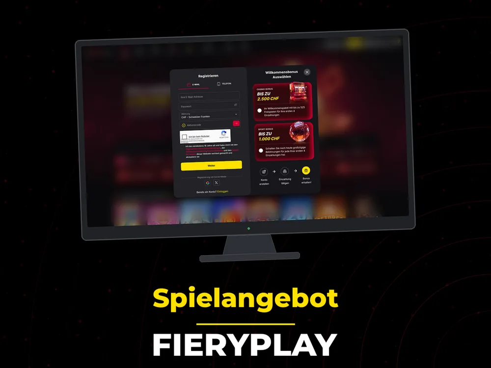 Fieryplay - Spielangebot