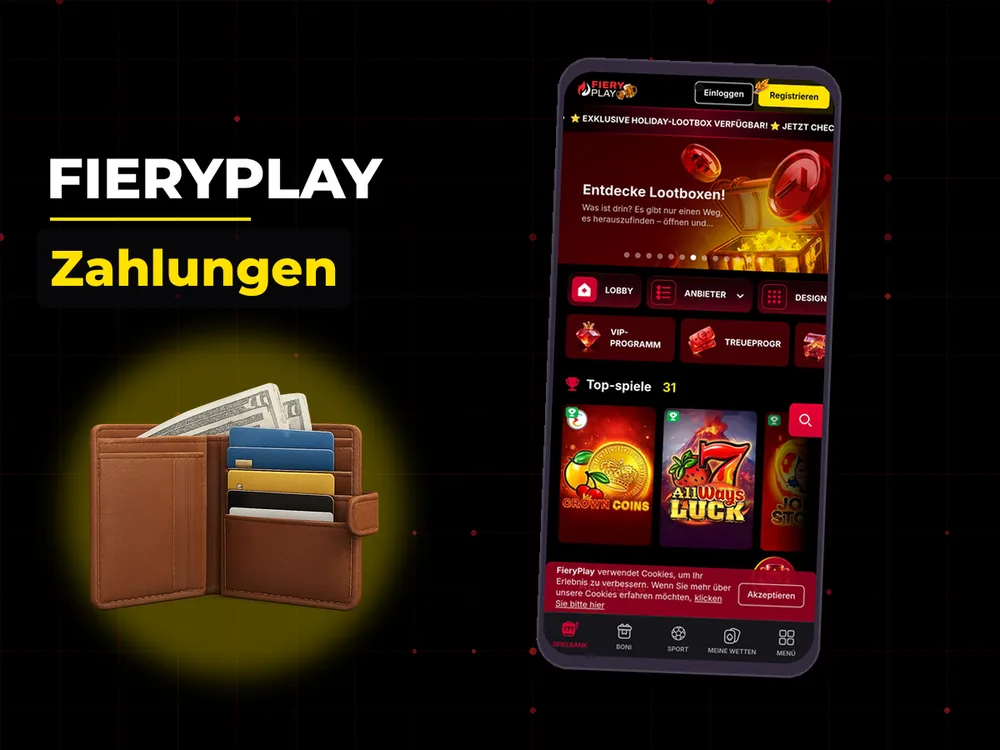 Fieryplay - Zahlungen