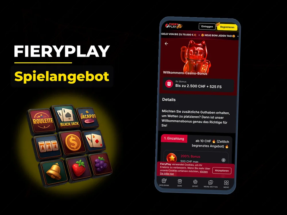 Fieryplay - Spielangebot