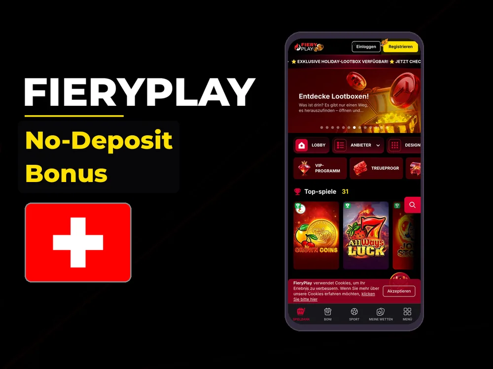 Fieryplay - No-Deposit Bonus